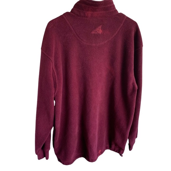 Vintage Taylor Made Golf Pullover Fleece 1/4 Zip Jacket Adult Size L Oversized - Picture 6 of 6